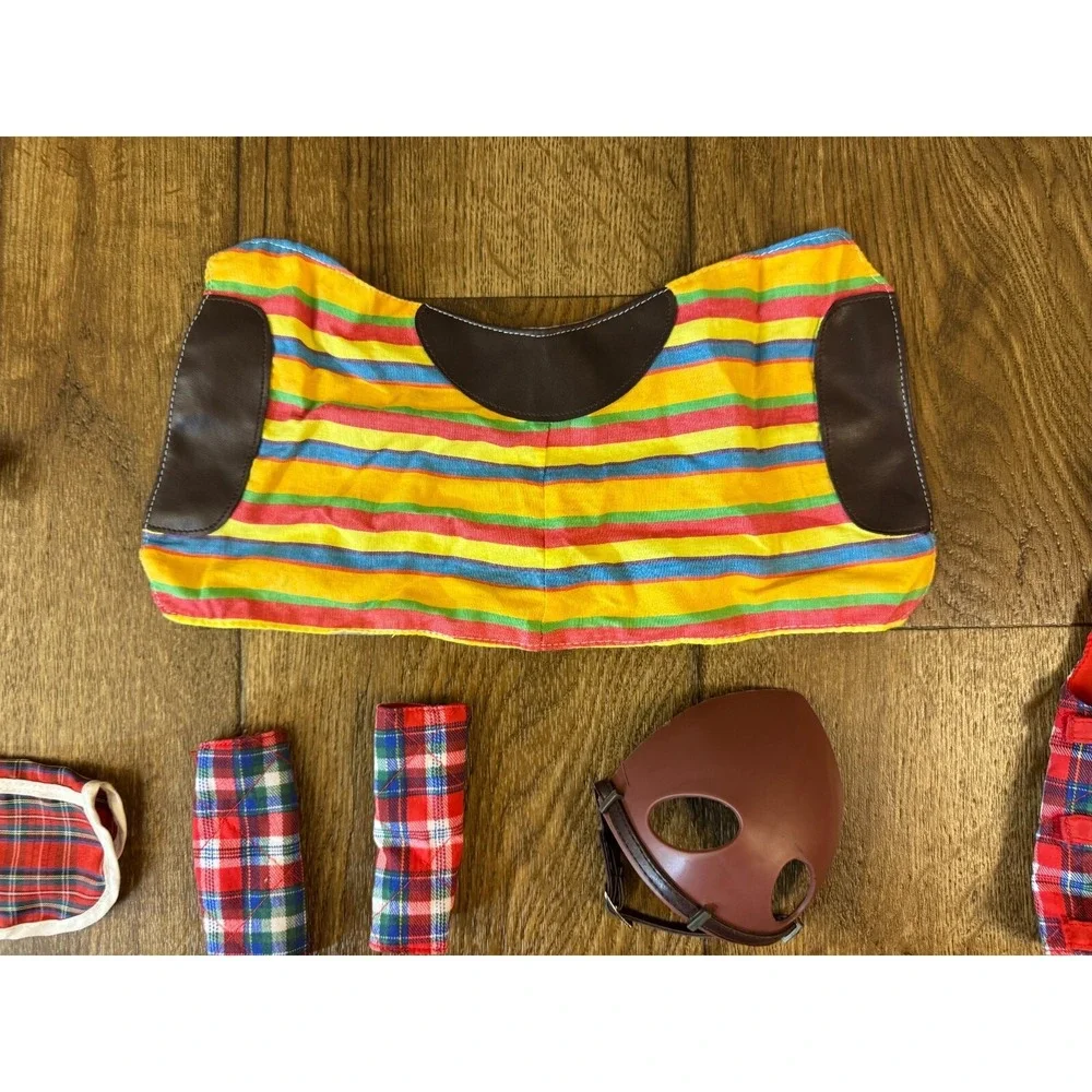 Our Generation Battat 18 Inch Doll‎ Horse Lot Blanket Helmet Food Accessories.